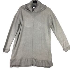 Lulu’s Womens XS Sage Green Autumn Daze Cowl Neck Tunic Sweater Long Sleeve NWT